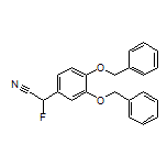 2-(3,4-双(苄氧基)苯基)-2-氟乙腈