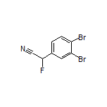 2-(3,4-二溴苯基)-2-氟乙腈