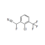 2-(2-氯-3-(三氟甲基)苯基)-2-氟乙腈