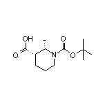 (2S,3S)-1-Boc-2-methylpiperidine-3-carboxylic Acid
