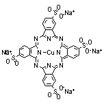 Copper(II) Phthalocyanine Tetrasulfonic Acid Tetrasodium Salt