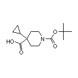 N-Boc-4-cyclopropylpiperidine-4-carboxylic Acid
