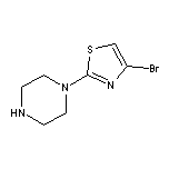 4-Bromo-2-piperazinothiazole