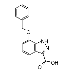 7-Benzyloxy-1H-indazole-3-carboxylic Acid
