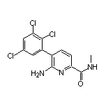 6-Amino-N-methyl-5-(2,3,5-trichlorophenyl)picolinamide
