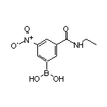 3-(Ethylcarbamoyl)-5-nitrophenylboronic Acid