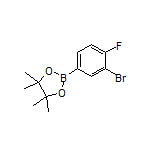3-Bromo-4-fluorophenylboronic Acid Pinacol Ester