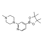2-(4-Methyl-1-piperazinyl)pyridine-4-boronic Acid Pinacol Ester