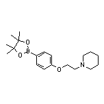 4-[2-(1-Piperidyl)ethoxy]phenylboronic Acid Pinacol Ester