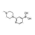 2-(4-Methyl-1-piperazinyl)pyridine-4-boronic Acid