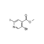 Methyl 5-Bromo-2-iodoisonicotinate