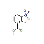 Methyl 2,3-Dihydro-1,2-benzisothiazole-4-carboxylate 1,1-Dioxide