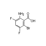 2-Amino-6-bromo-3,5-difluorobenzoic Acid