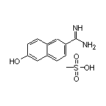 6-Amidino-2-naphthol Methanesulfonate