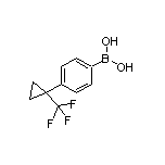 4-[1-(Trifluoromethyl)cyclopropyl]phenylboronic Acid