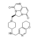 (R)-2-[[4-[[[3,4-Dihydro-2H-pyrano[2,3-c]pyridin-6-yl]methyl]amino]piperidin-1-yl]methyl]-1,2-dihydro-2a,5,8a-triazaacenaphthylene-3,8-dione