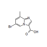 6-Bromo-8-methylimidazo[1,2-a]pyridine-3-carboxylic Acid