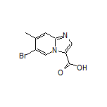 6-Bromo-7-methylimidazo[1,2-a]pyridine-3-carboxylic Acid