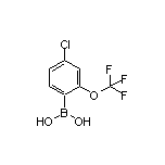 4-Chloro-2-(trifluoromethoxy)phenylboronic Acid