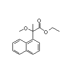 Ethyl 2-Methoxy-2-(1-naphthyl)propionate