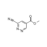 Methyl 6-Cyanopyridazine-4-carboxylate