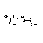 Ethyl 2-Chloro-7H-pyrrolo[2,3-d]pyrimidine-6-carboxylate
