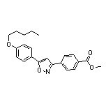 Methyl 4-[5-[4-(Pentyloxy)phenyl]-3-isoxazolyl]benzoate