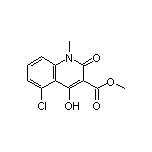Methyl 5-Chloro-4-hydroxy-1-methyl-2-oxo-1,2-dihydroquinoline-3-carboxylate