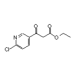 Ethyl 3-(6-Chloro-3-pyridyl)-3-oxopropionate