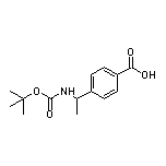 4-[1-(Boc-amino)ethyl]benzoic Acid