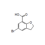 5-Bromo-2,3-dihydrobenzofuran-7-carboxylic Acid