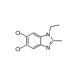 5,6-Dichloro-1-ethyl-2-methylbenzimidazole