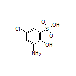 3-Amino-5-chloro-2-hydroxybenzenesulfonic Acid
