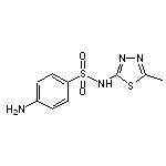 4-Amino-N-(5-methyl-1,3,4-thiadiazol-2-yl)benzenesulfonamide