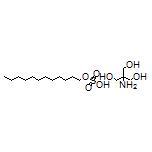 2-Amino-2-(hydroxymethyl)propane-1,3-diol Dodecyl Sulfate