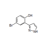 4-Bromo-2-(1H-pyrazol-3-yl)phenol