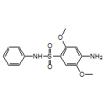 4-Amino-2,5-dimethoxy-N-phenylbenzenesulfonamide