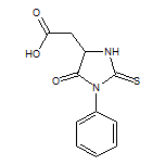 2-(5-Oxo-1-phenyl-2-thioxoimidazolidin-4-yl)acetic Acid