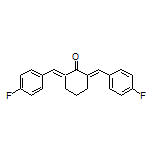 (2E,6E)-2,6-Bis(4-fluorobenzylidene)cyclohexanone