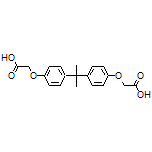 4,4’-Isopropylidenediphenoxyacetic Acid