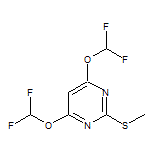 4,6-Bis(difluoromethoxy)-2-(methylthio)pyrimidine