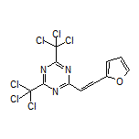 2-[2-(Furan-2-yl)vinyl]-4,6-bis(trichloromethyl)-1,3,5-triazine