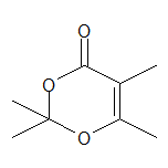 2,2,5,6-Tetramethyl-4H-1,3-dioxin-4-one