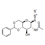 2-Acetamido-4,6-O-benzylidene-2-deoxy-beta-D-glucopyranosyl Azide