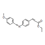 Ethyl 4-[(4-Methoxybenzylidene)amino]cinnamate