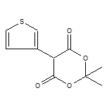 2,2-Dimethyl-5-(3-thienyl)-1,3-dioxane-4,6-dione