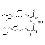Bis(tetrabutylammonium) Bis(maleonitriledithiolato)nickel(II) Complex