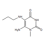 6-Amino-1-methyl-5-(propylamino)uracil
