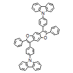 9,9’-[(2,6-Diphenylbenzo[1,2-b:4,5-b’]difuran-3,7-diyl)bis(4,1-phenylene)]bis(9H-carbazole)