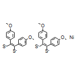 Bis[4,4’-dimethoxy(dithiobenzil)]nickel(II)